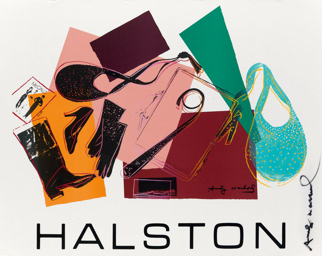 ANDY WARHOL Untitled (Halston Advertising Campaign: Womens Accessories).